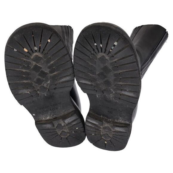 Magda Butrym Chelsea Ankle Boots in Black Leather - Picture 9 of 12